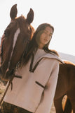 Nora Fleece Pullover in Cream Final Sale
