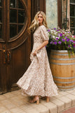 Oaklee Foliate Maxi Dress FINAL SALE