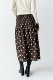 Ricky Polka Dot Midi Skirt