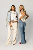 Shiva Wide Leg Flare Jeans FINAL SALE