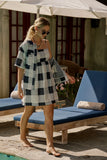 Alba Mini Dress in Navy FINAL SALE