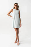 Aria Mini Dress in Blue