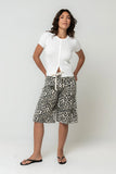 Briggs Leopard Barrel Jorts