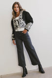 Benja Embroidered Jacket in Black FINAL SALE