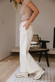 Savannah Cargo Pants in Cream FINAL SALE