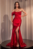Phoebe Gown One Shoulder Fit Flare Gown