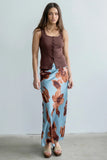 Kenya Satin Maxi Skirt