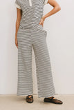 Zia Striped Bottoms in Black