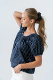 Dasha Polka Dot Blouse