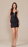 Size 4 Gianna Mini Dress Black FINAL SALE