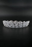 Silver Zirconia Bridal Crown