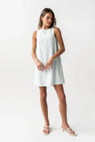 Aria Mini Dress in Blue