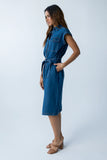 Randall Denim Midi Dress