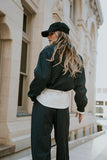 Valeria Striped Bomber Jacket FINAL SALE
