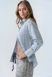 Jodie Plaid Button Up