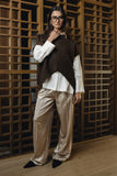 Paloma Knit Sweater in Brown
