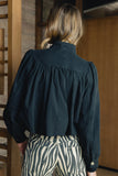 Londyn Bubble Jacket in Black FINAL SALE
