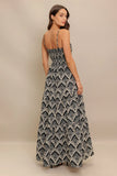 Hazelwood Garden Maxi Dress Black Ivory FINAL SALE