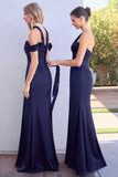 EMERSON GOWN OFF THE SHOULDER LUXE SATIN DRESS