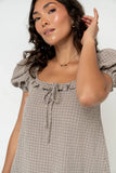 Lowen Plaid Babydoll Dress