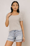 Lewis Knit Sweater in Grey FINAL SALE