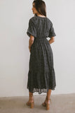 Allorah Ditsy Floral Midi Dress FINAL SALE