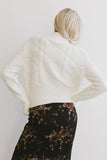 Sheena Quilted Jacket in Ivory FINAL SALE