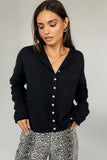 Maci Cardigan in Navy
