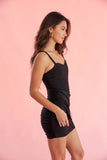 Hadlee Ruched Corset Bodycon Mini Dress