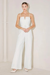 ARCTIC ELEGANCE WHITE JUMPSUIT