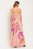 ROSE SERENADE LIGHT PINK MAXI DRESS FINAL SALE
