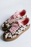 Steve Madden Dodge Sneaker in Cow Print FINAL SALE