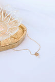 Jane Bow Pearl Necklace