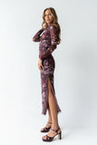 Jovie Floral Mesh Maxi Dress FINAL SALE