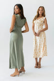 Tracey Maxi Dress in Yellow