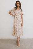 Ainsley Floral Midi Dress FINAL SALE