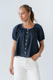 Dasha Polka Dot Blouse