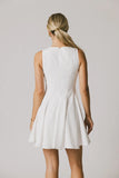 Liora Mini Dress in White FINAL SALE