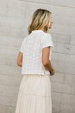 Stacia Textured Button Up FINAL SALE