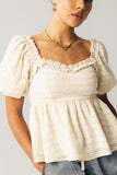 Wilder Blouse in Natural FINAL SALE