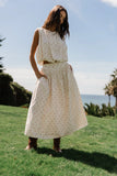 Tyla Cherry Midi Skirt