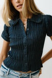 Maddie Smocked Blouse