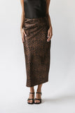 Camille Leopard Maxi Skirt FINAL SALE
