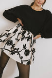 Petra Floral Sweater Dress FINAL SALE
