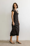 Cammie Floral Maxi Dress in Black FINAL SALE