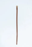 Delia Brushed Gold Belt in Tan