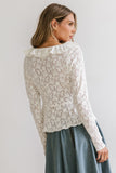 Kinsey Ruffle Lace Top FINAL SALE