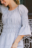 Kenny Stripe Smocked Maxi Dress FINAL SALE