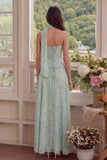 3 Piece Strapless Corset Dusty Sage Floral Wedding Guest Dress