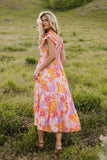 Poppy Tropical Midi Dress FINAL SALE